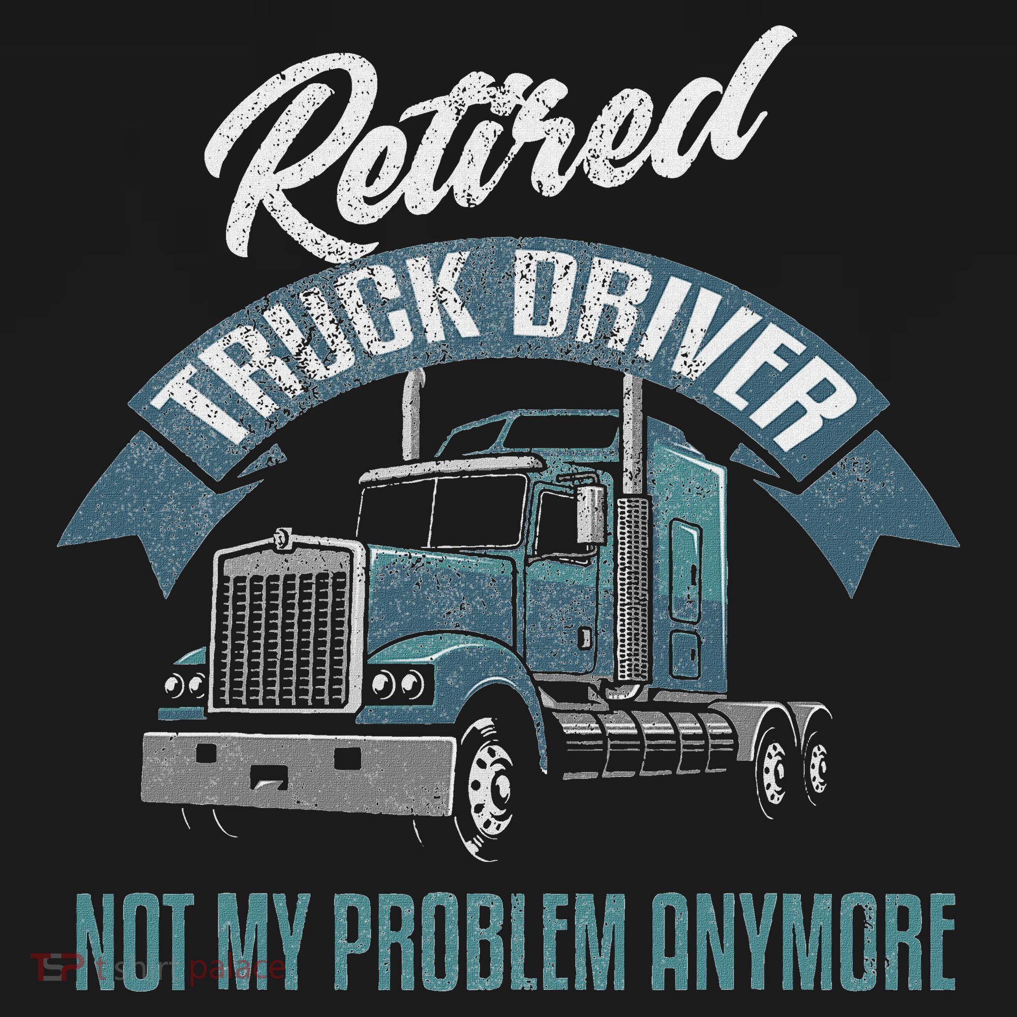 Truck Driver Retirement Funny Retired Trucker Gift Women's Tank Top