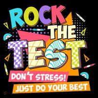 Test Day Rock The Test Teacher Testing Day  Mousepad thumb 1