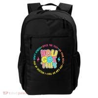 Test Day Rock The Test Teacher Testing Day You Got This Backpack thumb 0