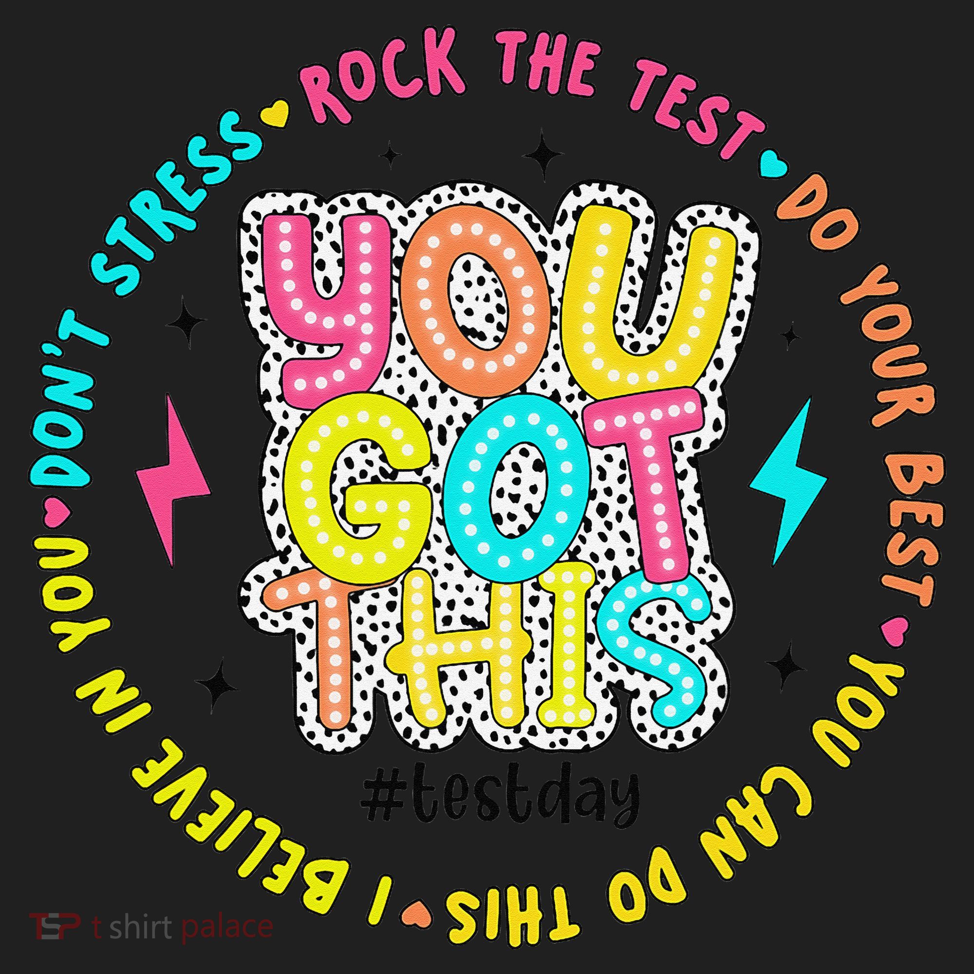 Test Day Rock The Test Teacher Testing Day You Got This Beanie