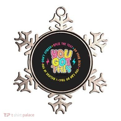 Test Day Rock The Test Teacher Testing Day You Got This Ornament