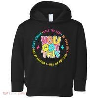 Test Day Rock The Test Teacher Testing Day You Got This Toddler Hoodie thumb 0