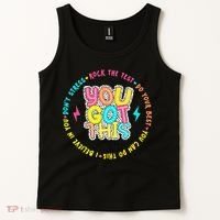 Test Day Rock The Test Teacher Testing Day You Got This Tank Top thumb 2