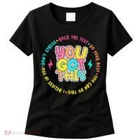 Test Day Rock The Test Teacher Testing Day You Got This Women's T-Shirt thumb 0