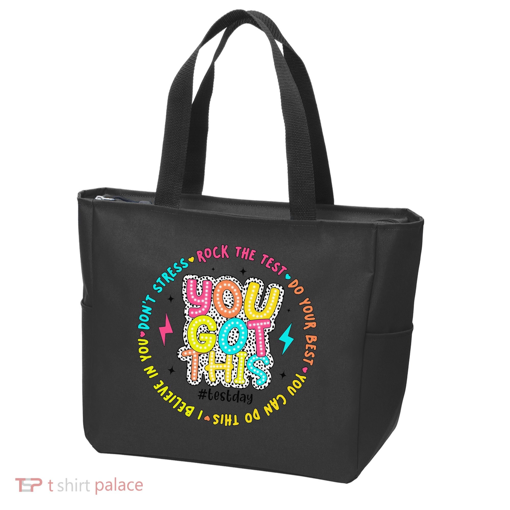 Test Day Rock The Test Teacher Testing Day You Got This Tote Bag