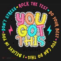 Test Day Rock The Test Teacher Testing Day You Got This Tote Bag thumb 4