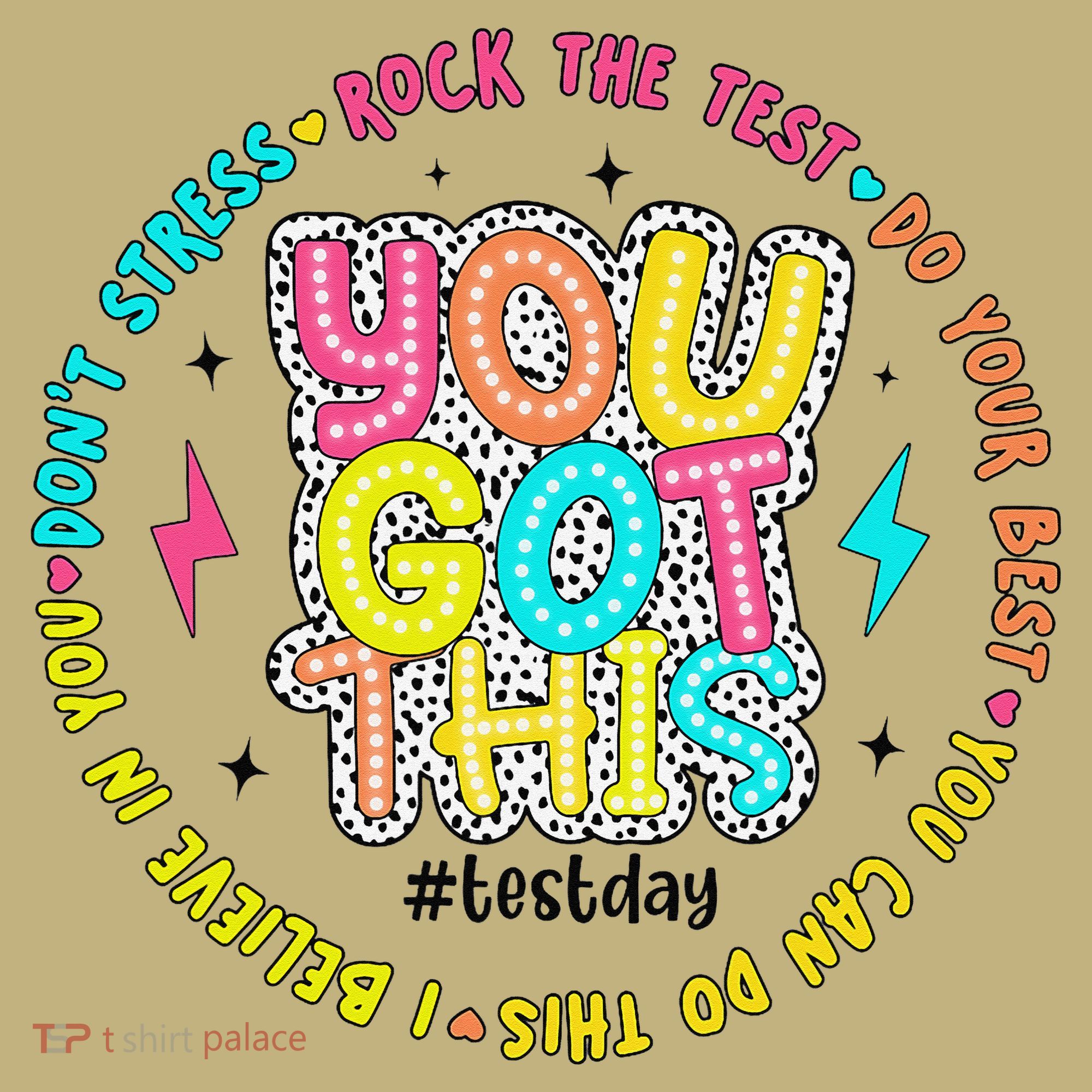 Test Day Rock The Test Teacher Testing Day You Got This Hoodie