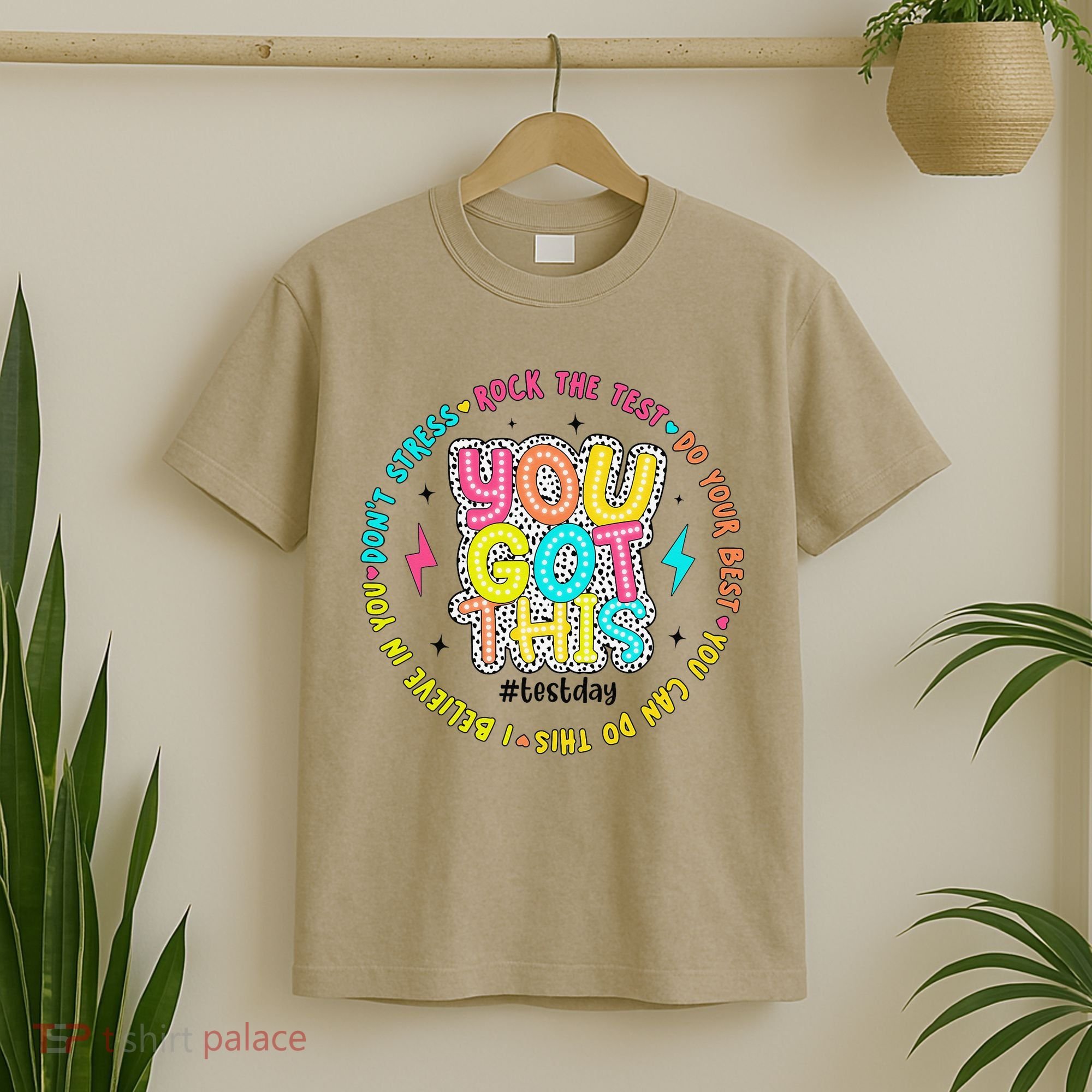 Test Day Rock The Test Teacher Testing Day You Got This T-Shirt
