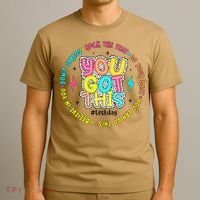 Test Day Rock The Test Teacher Testing Day You Got This T-Shirt thumb 3