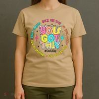 Test Day Rock The Test Teacher Testing Day You Got This T-Shirt thumb 4