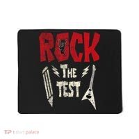 Test Day Rock The Funny Rock Teacher Student Testing Exam Mousepad thumb 0