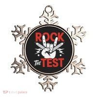 Testing Day Rock The Test Rock Music Teacher Student Ornament thumb 0