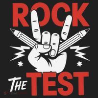 Testing Day Rock The Test Rock Music Teacher Student Hat thumb 2