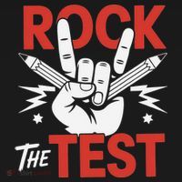 Testing Day Rock The Test Rock Music Teacher Student Kids Sweatshirt thumb 2