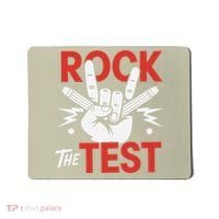 Testing Day Rock The Test Rock Music Teacher Student Mousepad thumb 0