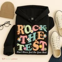 Test Day Rock The Test Teacher Testing Day You Got This  Hoodie thumb 4
