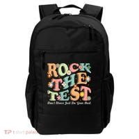 Test Day Rock The Test Teacher Testing Day You Got This  Backpack thumb 0