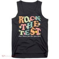 Test Day Rock The Test Teacher Testing Day You Got This  Tank Top thumb 0