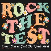 Test Day Rock The Test Teacher Testing Day You Got This  Kids Hoodie thumb 5
