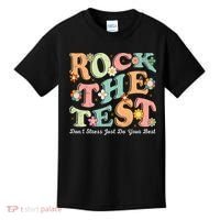 Test Day Rock The Test Teacher Testing Day You Got This  Kids T-Shirt thumb 0
