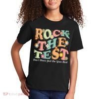 Test Day Rock The Test Teacher Testing Day You Got This  Kids T-Shirt thumb 2