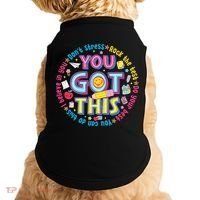 Test Day Rock The Test Teacher Testing Day You Got This Doggie Tank thumb 0