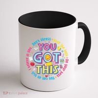 Test Day Rock The Test Teacher Testing Day You Got This Coffee Mug thumb 1