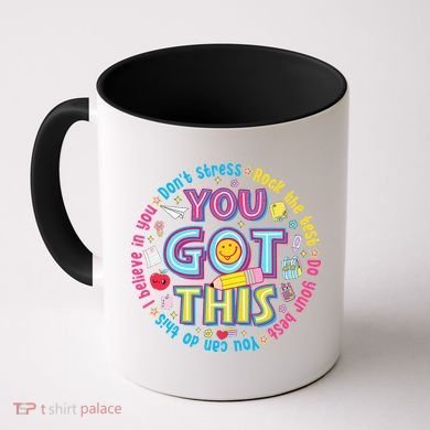 Test Day Rock The Test Teacher Testing Day You Got This Coffee Mug