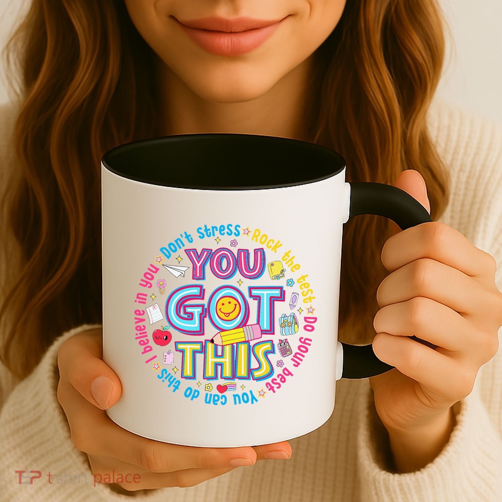 Test Day Rock The Test Teacher Testing Day You Got This Coffee Mug