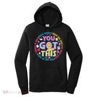 Test Day Rock The Test Teacher Testing Day You Got This Women's Hoodie thumb 0