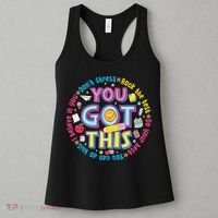 Test Day Rock The Test Teacher Testing Day You Got This Women's Tank Top thumb 3