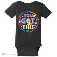Test Day Rock The Test Teacher Testing Day You Got This Baby Bodysuit thumb 0