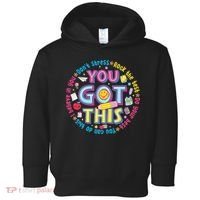 Test Day Rock The Test Teacher Testing Day You Got This Toddler Hoodie thumb 0