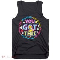 Test Day Rock The Test Teacher Testing Day You Got This Tank Top thumb 0