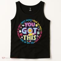 Test Day Rock The Test Teacher Testing Day You Got This Tank Top thumb 2