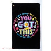 Test Day Rock The Test Teacher Testing Day You Got This Golf Towel thumb 0