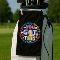 Test Day Rock The Test Teacher Testing Day You Got This Golf Towel thumb 2