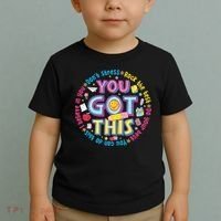 Test Day Rock The Test Teacher Testing Day You Got This Toddler T-Shirt thumb 2