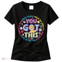 Test Day Rock The Test Teacher Testing Day You Got This Women's T-Shirt thumb 0