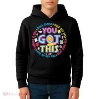 Test Day Rock The Test Teacher Testing Day You Got This Kids Hoodie thumb 4