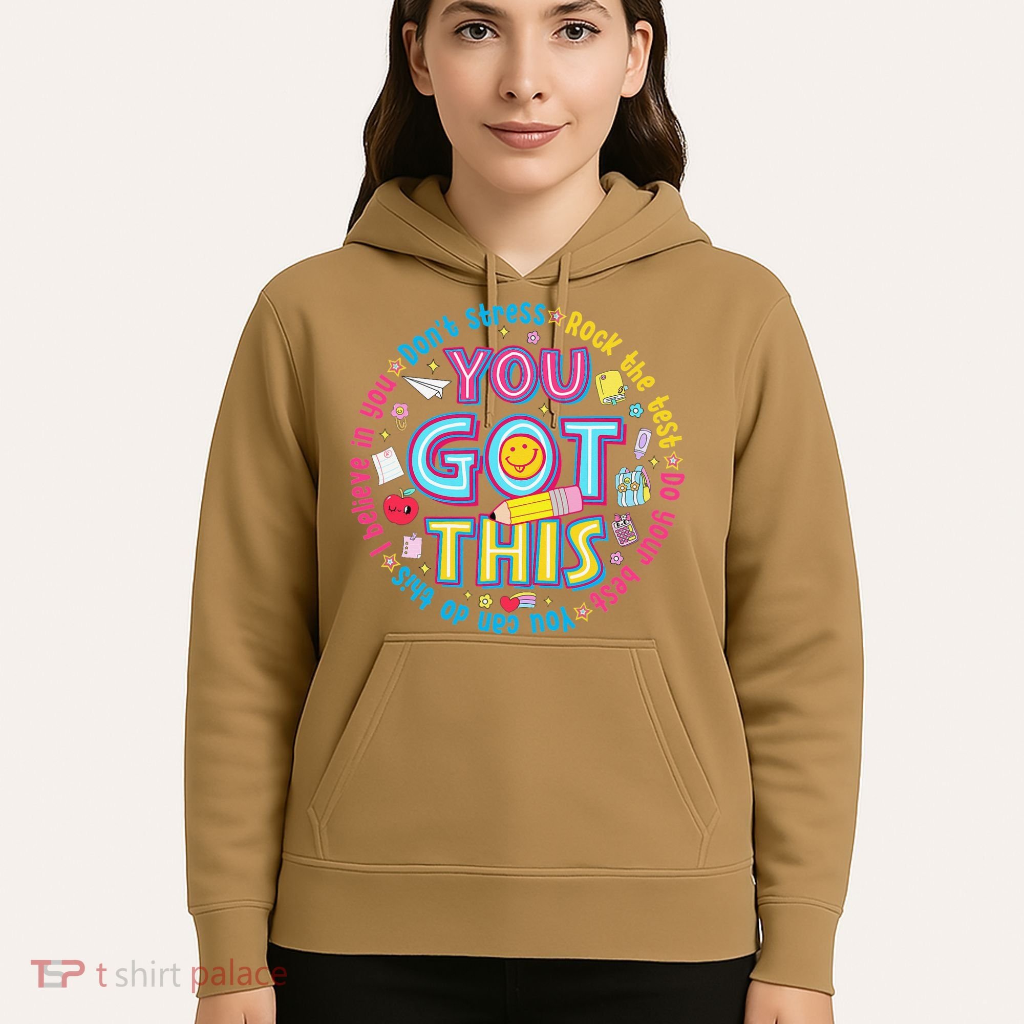 Test Day Rock The Test Teacher Testing Day You Got This Hoodie