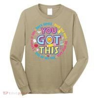 Test Day Rock The Test Teacher Testing Day You Got This Long Sleeve Shirt thumb 0