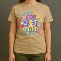 Test Day Rock The Test Teacher Testing Day You Got This T-Shirt thumb 4