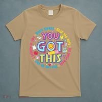 Test Day Rock The Test Teacher Testing Day You Got This T-Shirt thumb 5