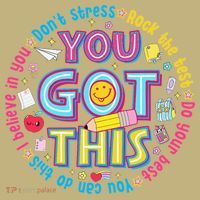 Test Day Rock The Test Teacher Testing Day You Got This Mousepad thumb 1