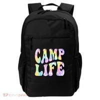 Tie Die Retro Camping Summer For Girl Summer Camp Life Gift Backpack thumb 0