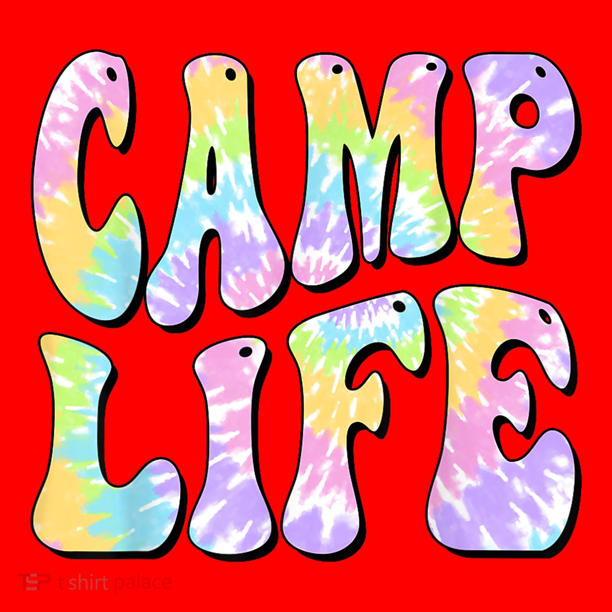 Tie Die Retro Camping Summer For Girl Summer Camp Life Gift Santa Hat