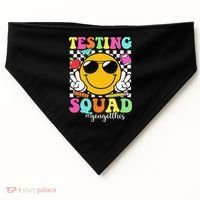 Test Day Rock The Test Teacher Testing Day You Got This USA-Made Doggie Bandana thumb 0