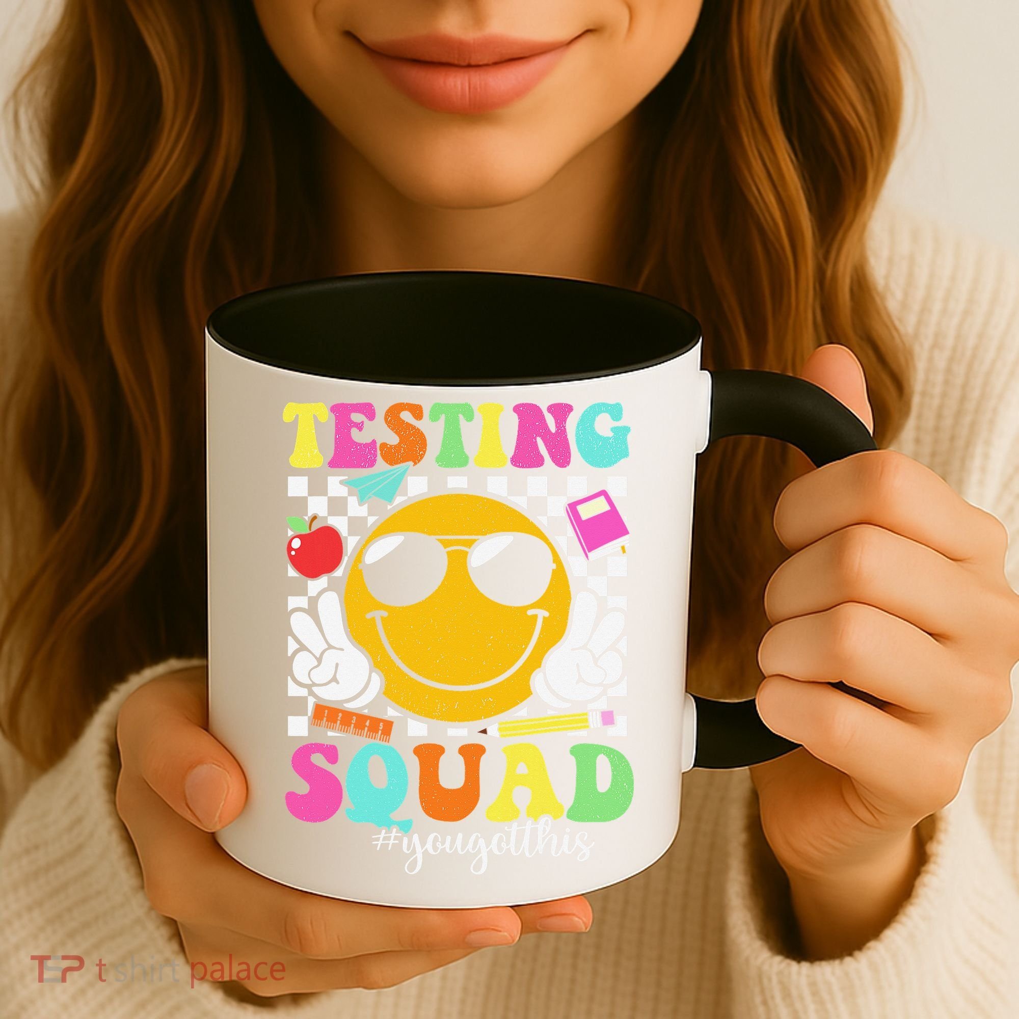 Test Day Rock The Test Teacher Testing Day You Got This Coffee Mug