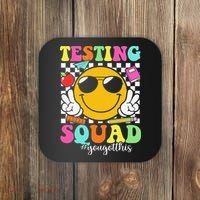 Test Day Rock The Test Teacher Testing Day You Got This Coaster thumb 0
